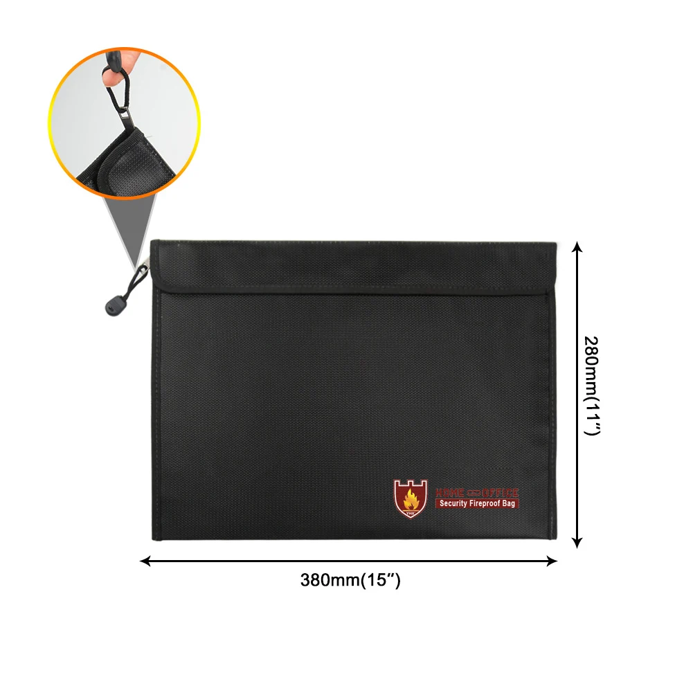 Sac à documents arrangavec fermeture éclair, sacs de fichiers d'argent, étui en poudre de stockage étanche, porte-évaluation, dossier, fournitures de bureau