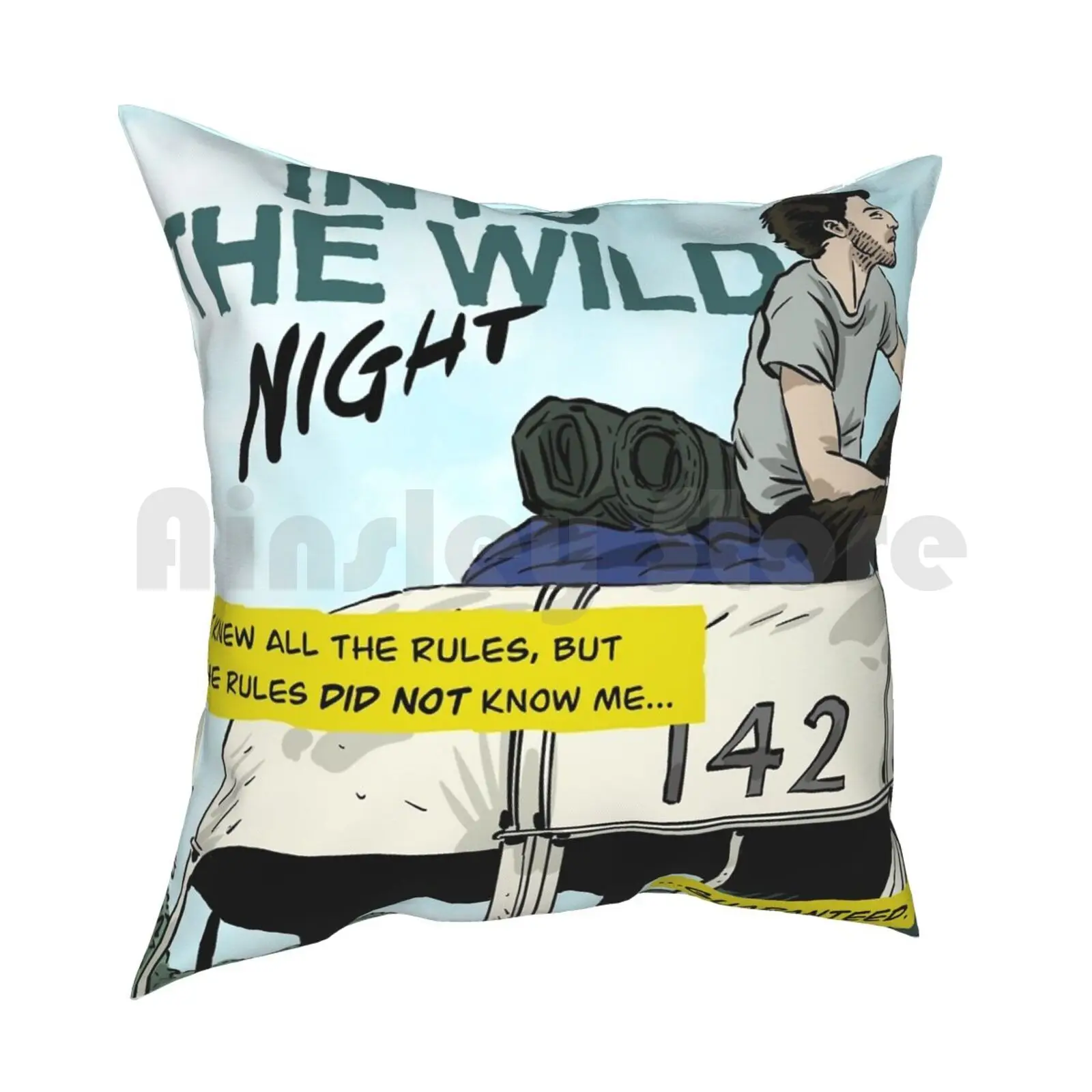 Into The Wild Pillow Case Printed Home Soft Throw Pillow Into The Wild Guaranteed Sean Penn Alexander Supertramp Magic