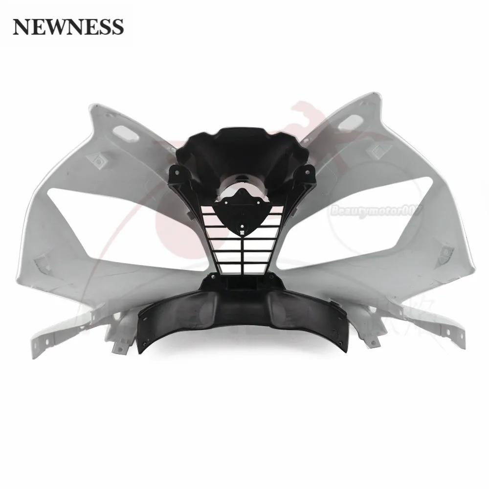 ABS Unpainted Front Upper Nose Fairing Individual Side Top Cowl For Yamaha YZF600 R6 2006 2007