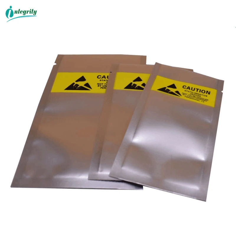 

INTEGRITY 1000pcs 7x11.5cm Electronic Component Battery Anti Static Plastic Packaging Bag ESD Instrument Shielding Pack Pouch