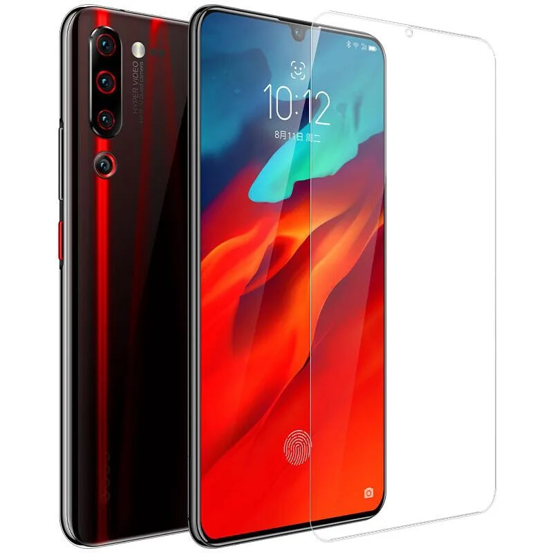 2.5D Закаленное стекло для Lenovo Z6 Pro Z6 Lite, Защита экрана для Lenovo K10 K12 Note Plus A7 Z5S S5 Pro, стеклянная пленка с полным покрытием