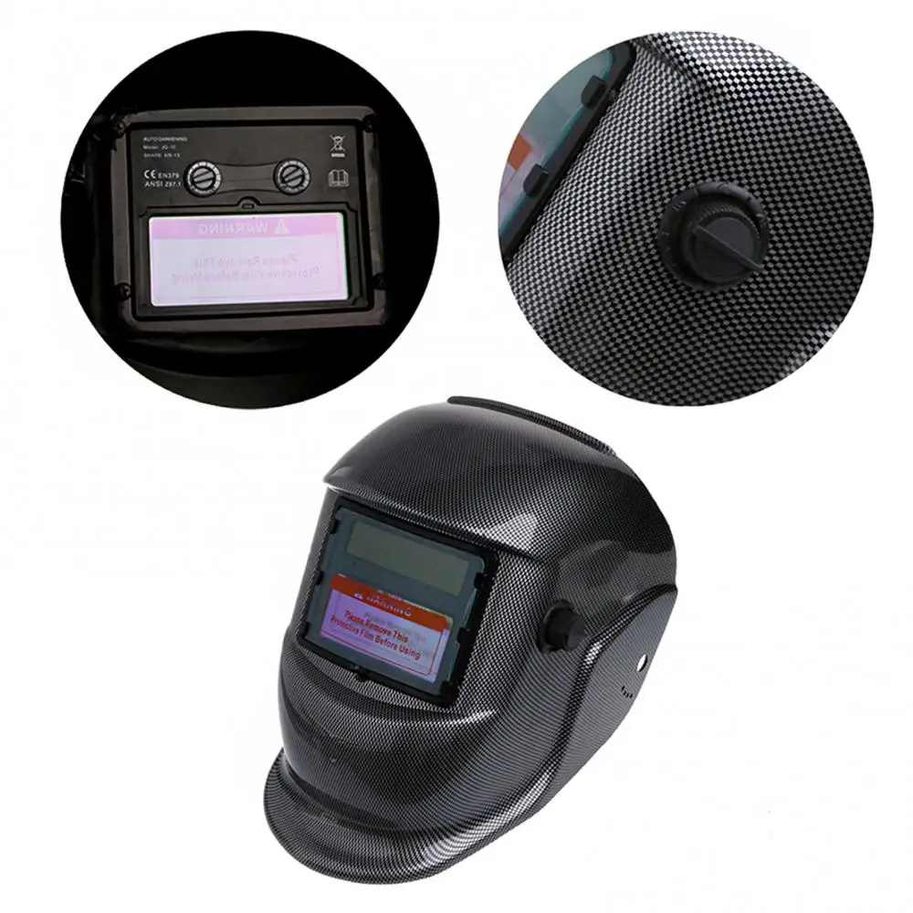 Welding Helmet Lens Solar Power Welder Welding Helmet Masks Automatic Adjustable Shade Lens Filter