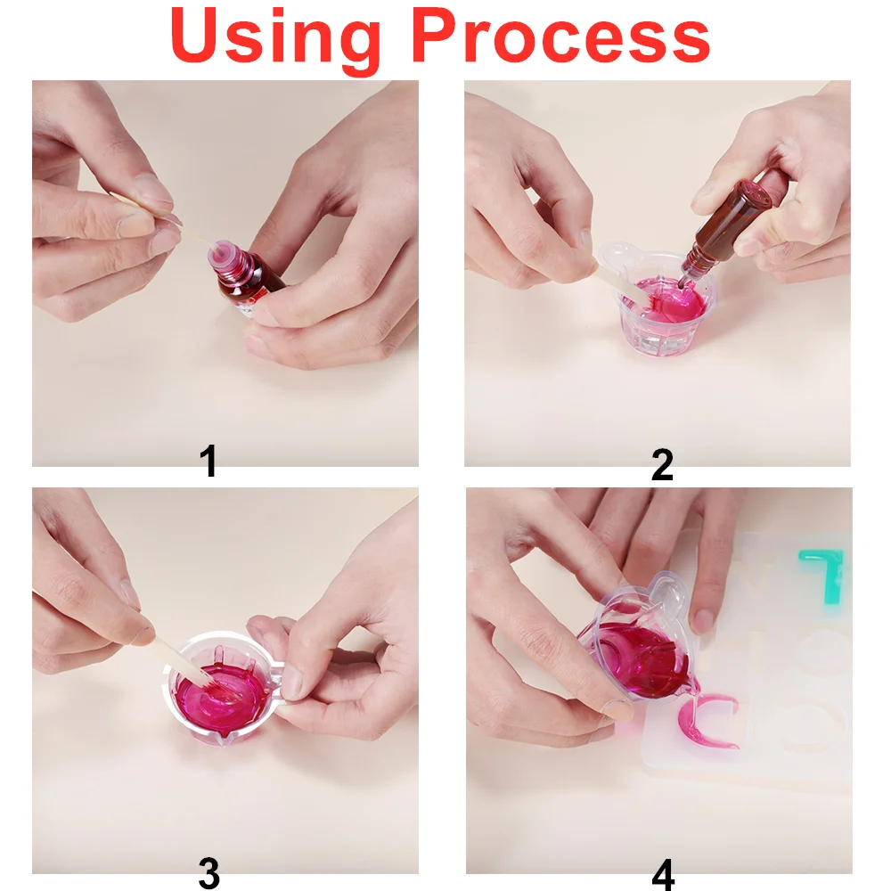 10ml Epoxy Resin Diffusion Pigment Resin Pigment Alcohol Ink Liquid Colorant Dye Diffusion Ink for Epoxy Dyeing Jewelry Making