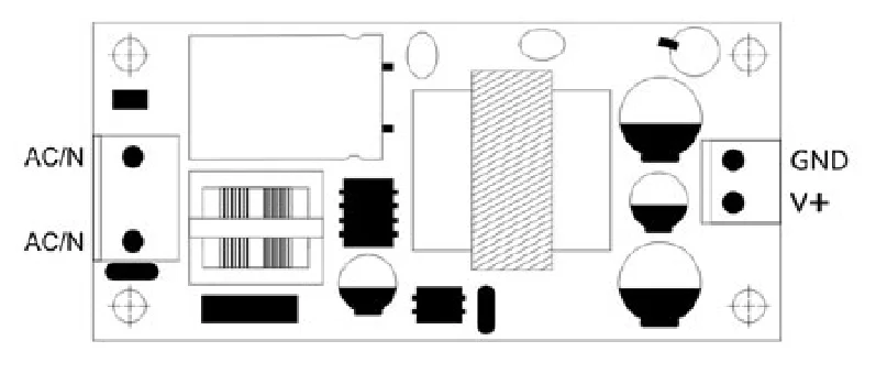 Módulo de fuente de alimentación con carcasa, 12V100, 0mA/12V12W, 12V, 12V1A