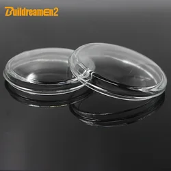 Buildreamen2 Car Front Fog Light Cover 90 x 100mm Transparent Glass Lens For Toyota Camry Urban Cruiser Aygo RAV4 RAV 4