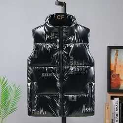 Unten Jacke Männer Frauen Zipper Mäntel 2021 Herbst Winter Heißer Verkauf Sleeveless Beiläufige Outwear Helle Farbe Mit Kapuze Weste Größe 5XL