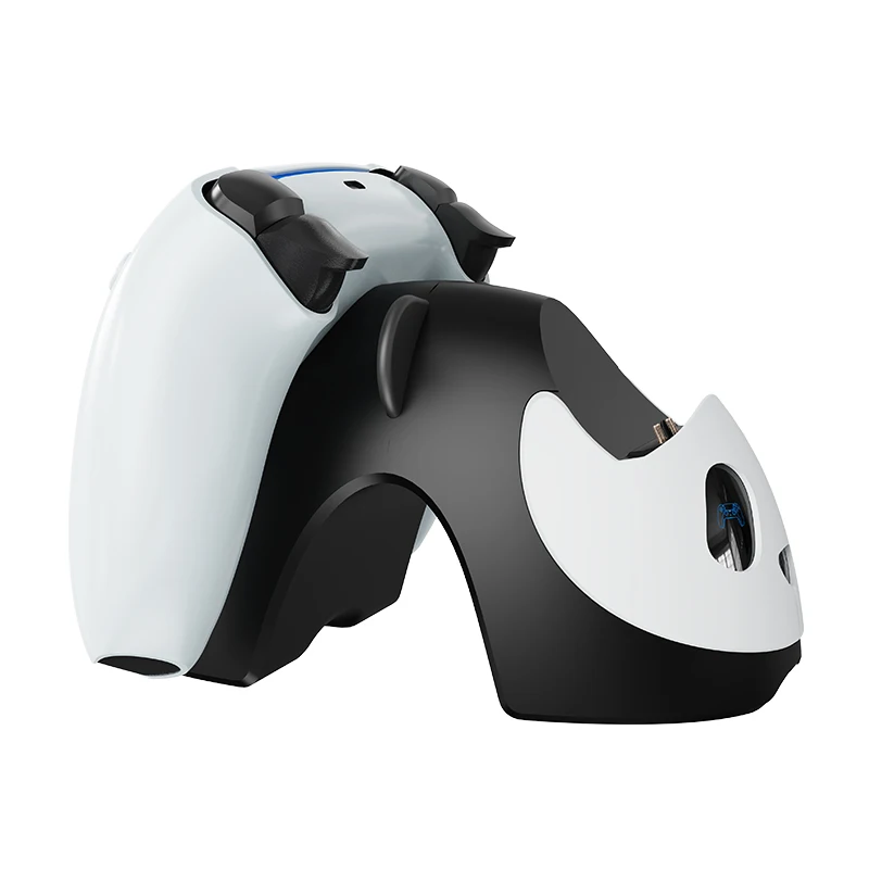 Dual Charger Dock For PS5 Playstation 5 Lovely Panda Controller Fast Charger Stand Gamepad Joystick Charging Station Holder
