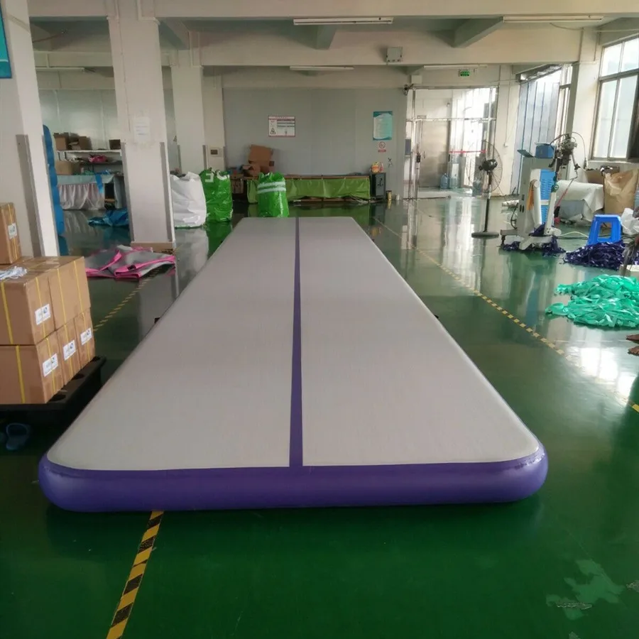 Gratis Verzending 8*2*0.2 m, 9 m, 10 m Gymnastiek Matten Tumbling Mat Serie Air Vloermat gymnastiek Tumbling Matten voor Gymnastiek Training