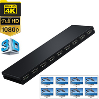 HDMI Splitter 1X8 4K 30Hz 8-Port HDMI Splitter distributor 1 in 8 out Splitter HDMI for PS5 PS4 XBox Apple TV HDTV Monitor HDMI