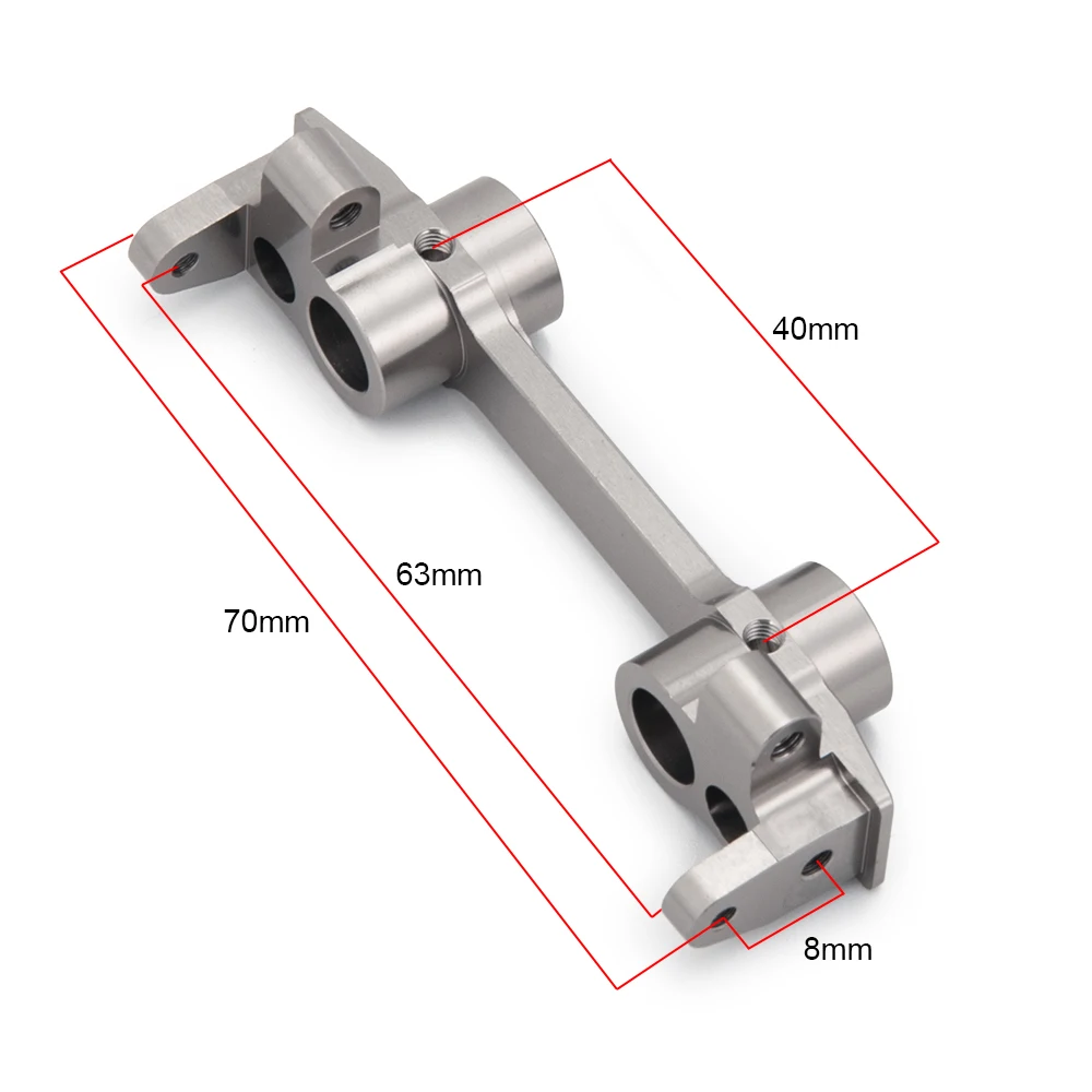 YEAHRUN RC Car Front Bumper Mount for Axial 90047 Wrangler & SCX10 II 90046 1/10 RC Crawler Car Upgrade Parts