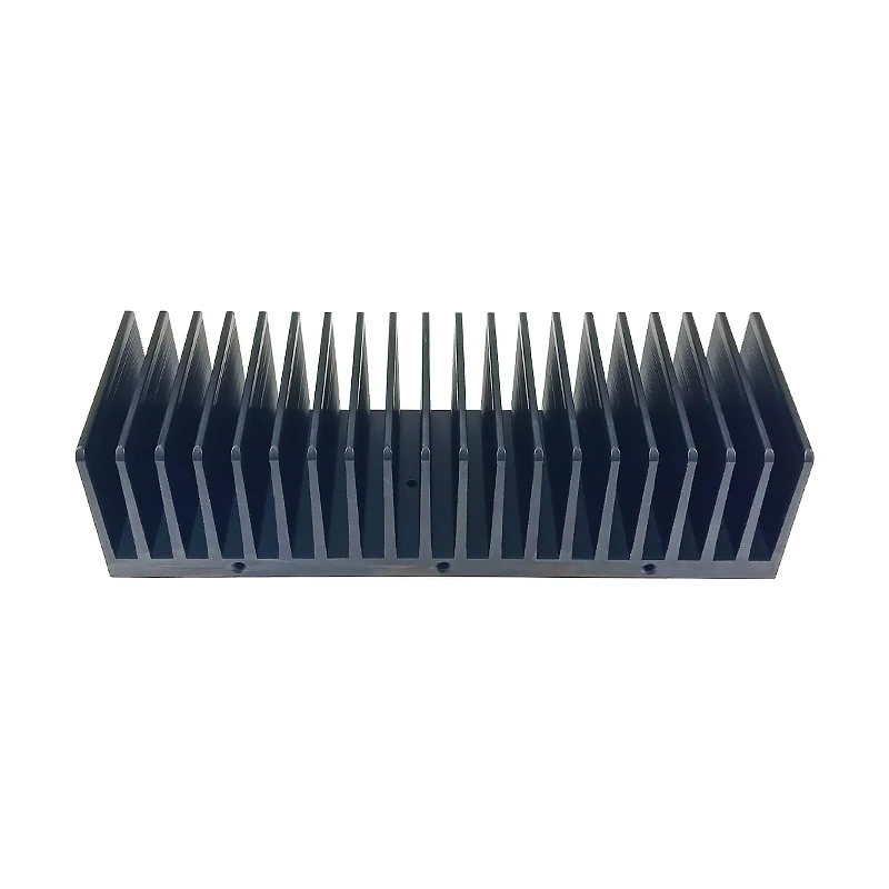 GHXAMP LM3886 TDA7293 Amplifier Special Heat Sink Thickening Aluminum Heat Sink For Power Amp 155*50*40mm Black oxidized 1pc