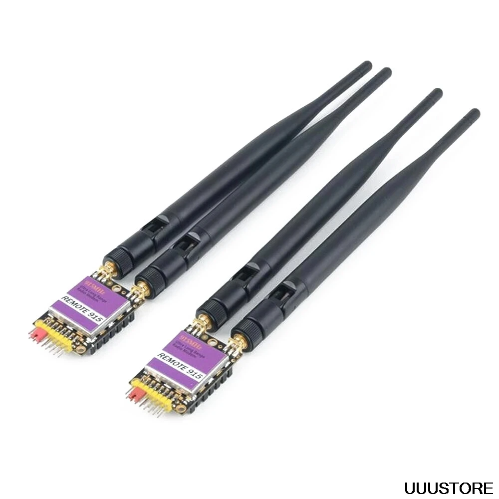 2pcs RDF900 915Mhz Radio Modem Ultra Long Range Diversity Telemetry for APM Pixhawk Flight Controller