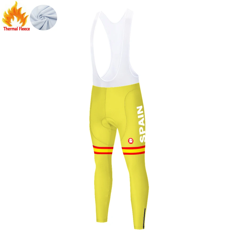 Spain Winter Thermal Fleece mtb pants calça ciclismo masculino велоштаны зимние pantalones hombre брюки женские بنطلون رجالي