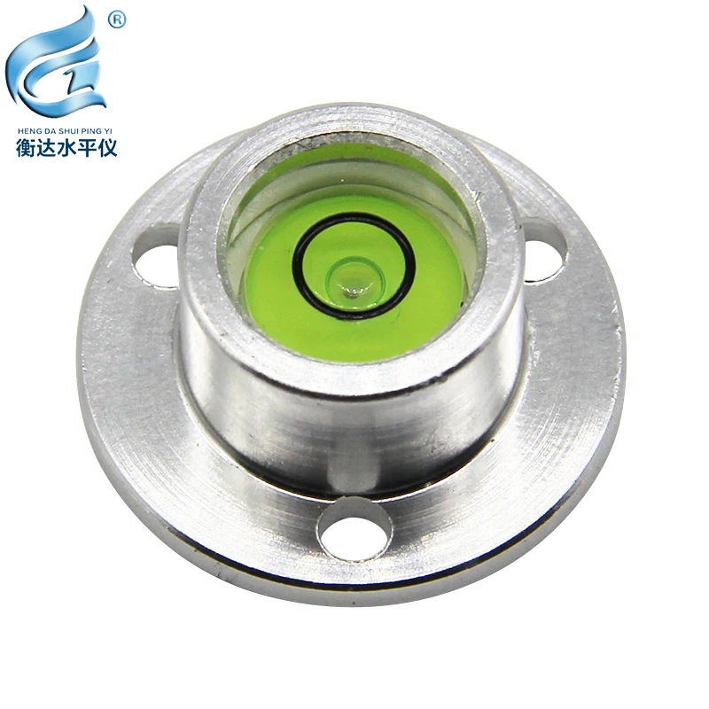 Metalen Flens Niveau Bubble Hoge Precisie Niveau Bubble Draagbare Niveau Bubble 23*10Mm