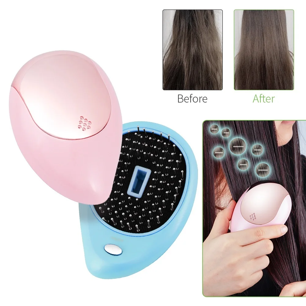 

Electric Ionic Hair Massage Comb Hair Scalp Massager Negative Ion Anti Hair Loss Comb Relieve Headaches Reduce Hair Frizz Brush