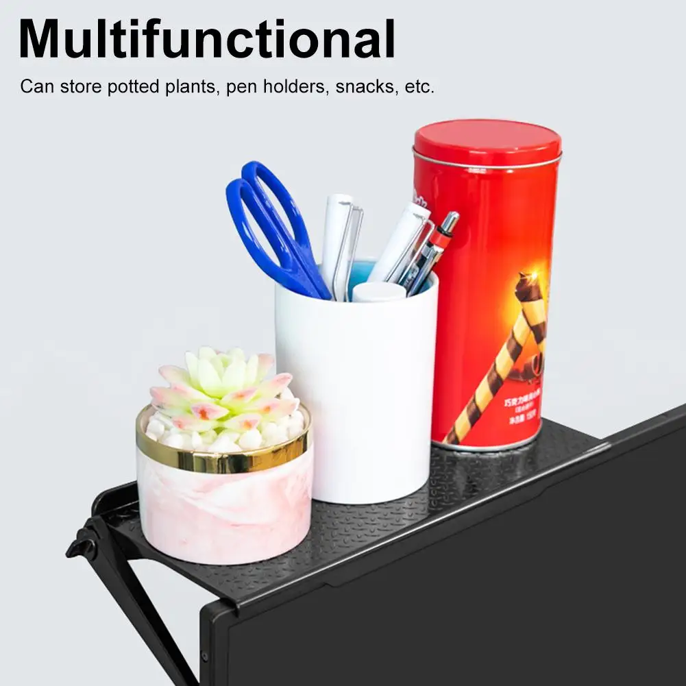 التلفزيون أعلى الجرف قابل للتعديل شاشة أعلى الرف جبل التلفزيون أعلى تخزين قوس الكمبيوتر شاشة عرض الرف للإعلام صناديق اكسسوارات