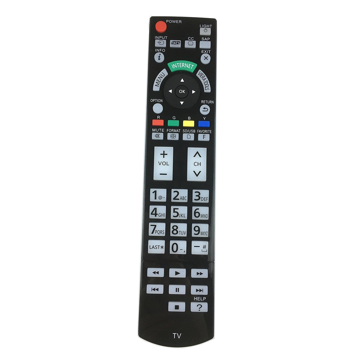 New Remote Control For Panasonic N2QAYB000703 N2QAYB000862 N2QAYB000927 N2QAYB000746 N2QAYB000854 LED TV