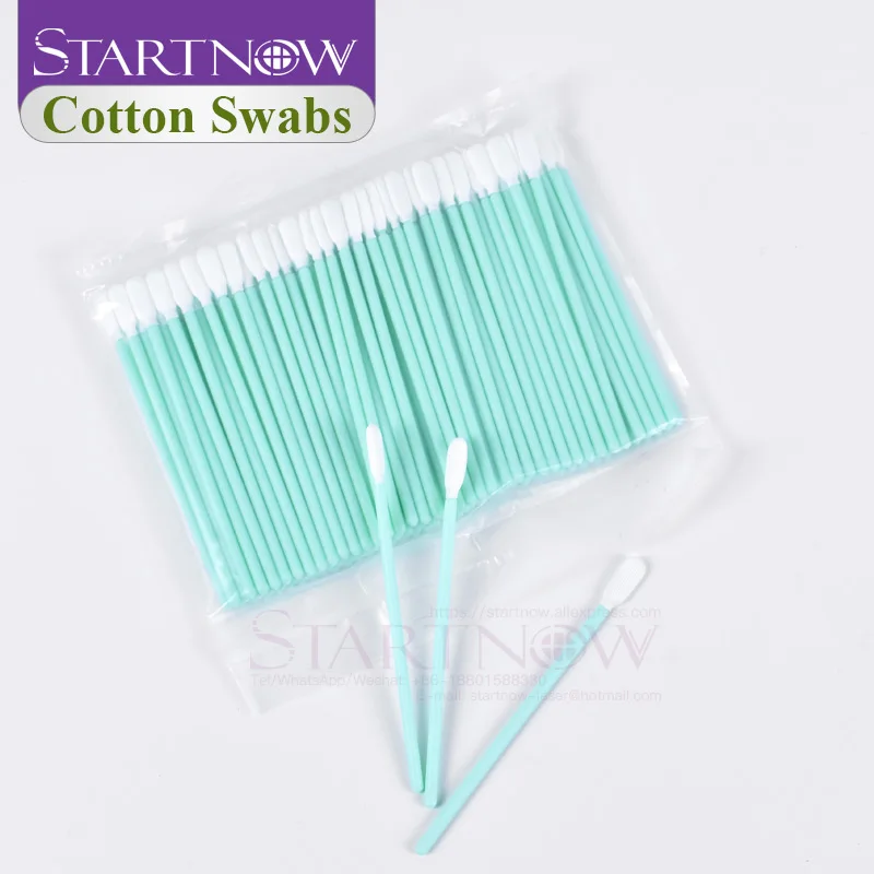 Startnow 100pcs/pack Non Woven Cotton Swabs 70 100 161mm Length Anti-static Dust-free Q-tips Cleaning Tools For Industry Machine