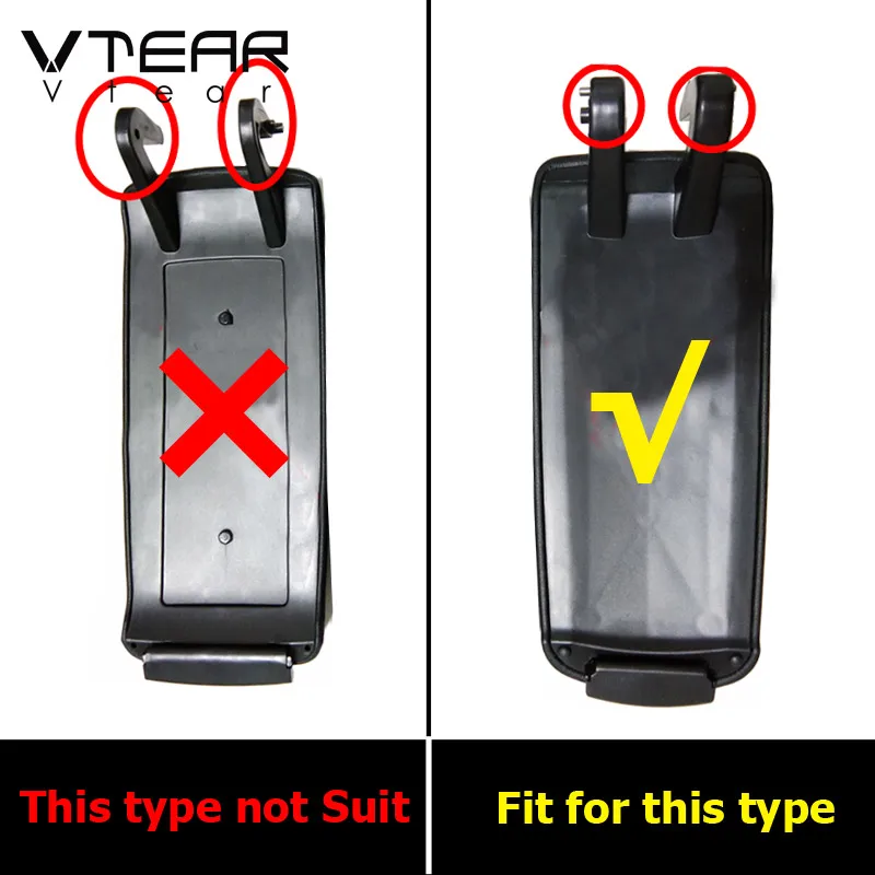 Vtear for Audi A4 B6 B7 car armrest box lid cover center console leather arm rest  8E0864245E accessories car-styling 2002 2007