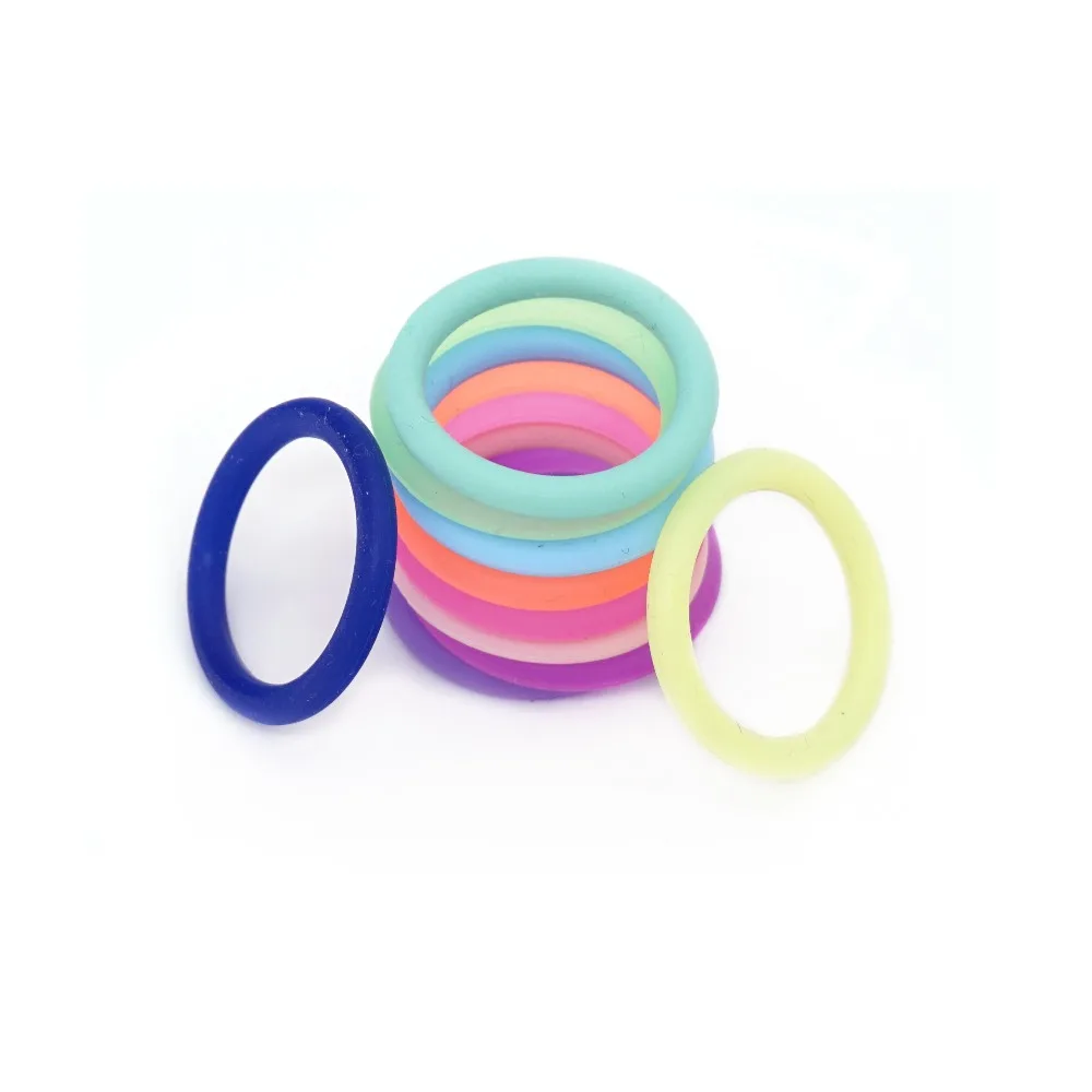 30 Stück transparenter, klarer Silikon-Schnullerring MAM-Adapter O-Ring in Lebensmittelqualität – Detail 10