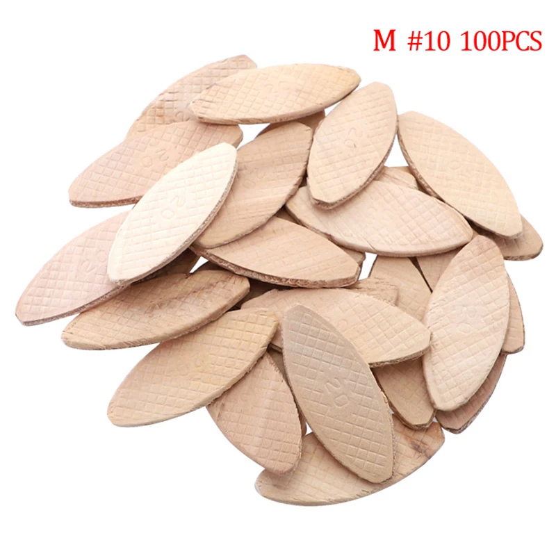100 قطعة/المجموعة DIY دائم المنزل لوود نموذج قوة الاستقرار سهلة لتثبيت الخشب البسكويت النجار اتصال لوحات أداة