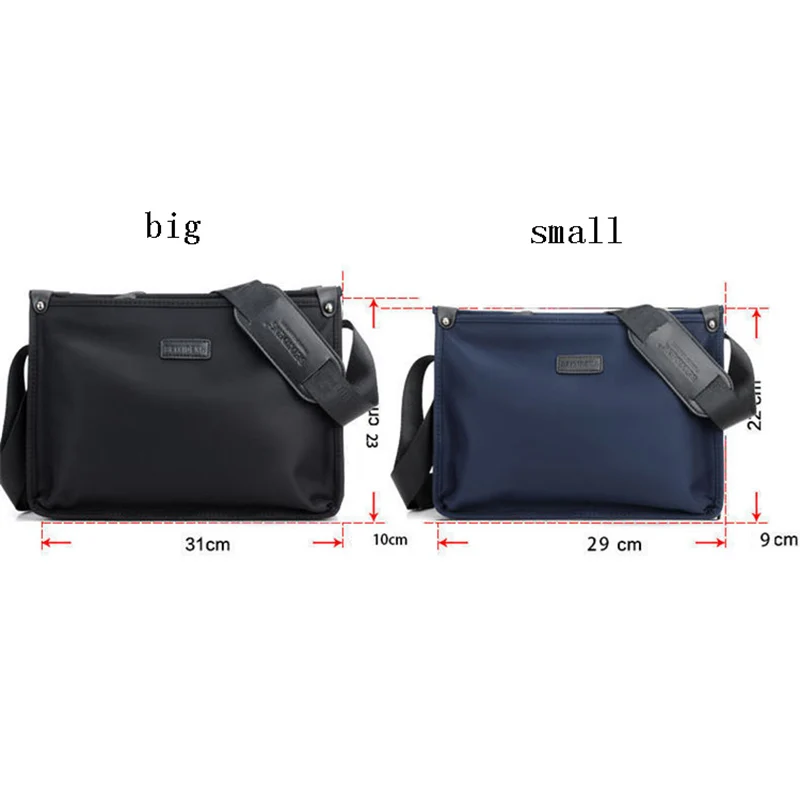 Bolso Diagonal de hombro para hombre, resistente al desgaste, impermeable, diseño multifuncional de gran capacidad, bolsa de viaje para estudiantes