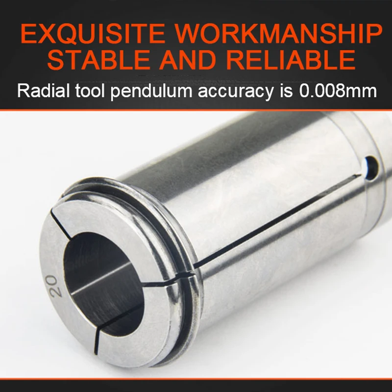 UCHEER 1pc CNC Lathe Accessories C32 Strong Milling Collets Chuck Cutting Tools for Machining Powerful Cutter Toolholders High