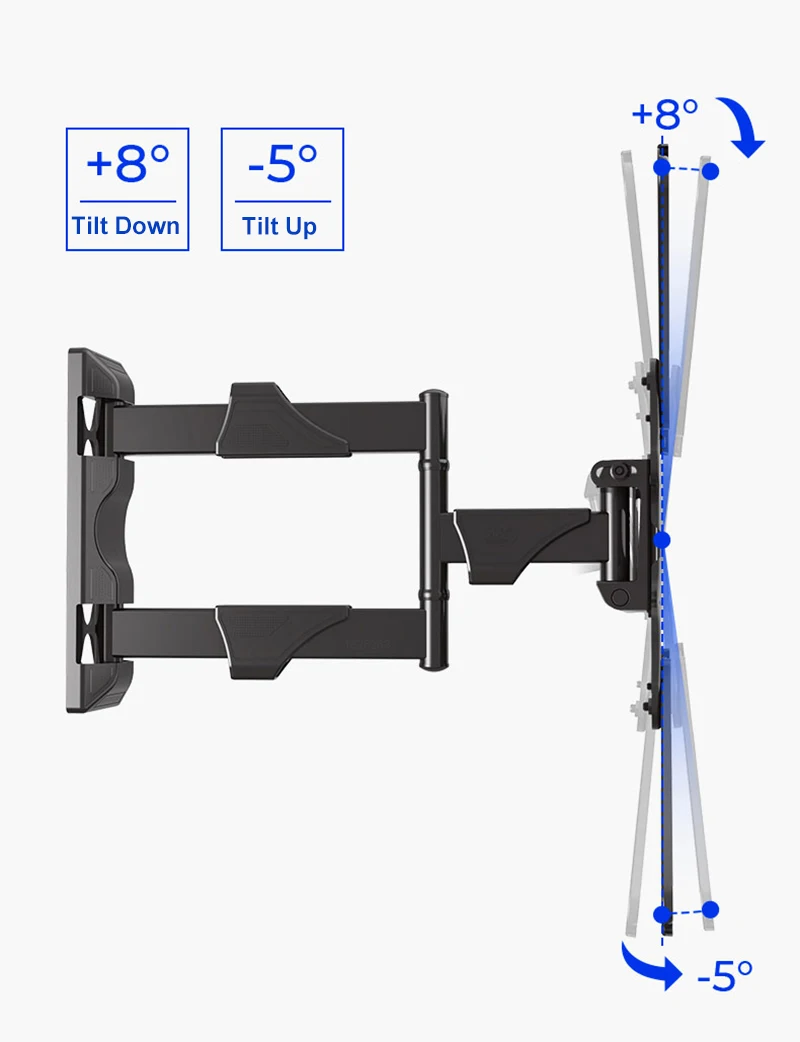 Nowy NB P4 pełnoekranowy 32-55 calowy telewizor do montażu na ścianie płaski Panel wyświetlacz LED LCD uchwyt mocujący MAX.VESA 400x400mm obciążenie