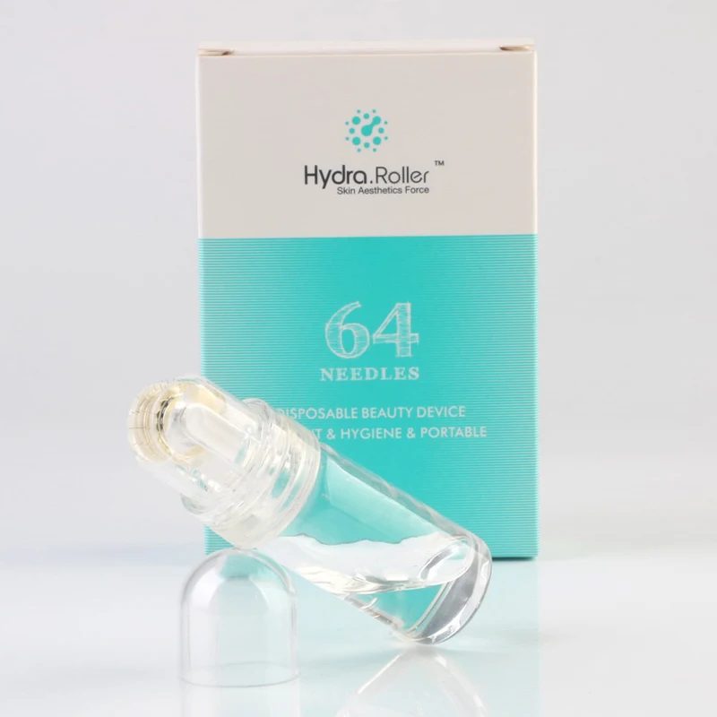 hydra roller 64 needles for anti-age skin lifting derma reborn eye care cell regenaration pores refine