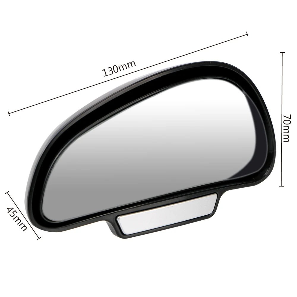 Convex Glass Auxiliary Mirror Car Rear View Mirrors Blind Spot Dead Angle Snap Way for Parking PDC Assist Automotive Accessories