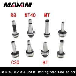 1pcs BT30 BT40 NT30 NT40 R8 MT2 MT3 MT4 MT5 C20 F1 Boring tool holder Rough bore High precision tool holder 0.005mm 50/75/100mm