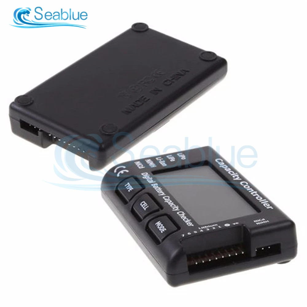 RC CellMeter8 LCD Digital Battery Capacity Checker CellMeter 2-8S 4-8S Servo LiPo Li-lon NiMH Battery Tester RC CellMeter7