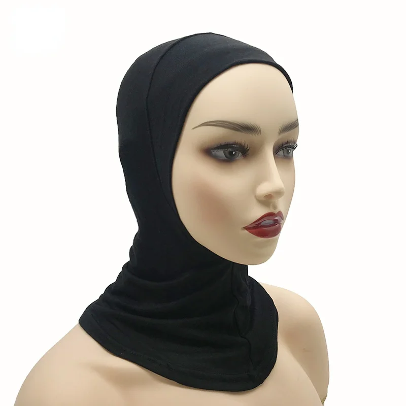 

Muslim Hijab Modal Elastic Turban Cap Head Wraps Women Inner Hijabs Veil Islamic Scarf Fashion Underscarf Bonnet Ninja Headscarf