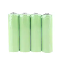 M4YC 4Pcs No Power AA Dummy Fake Battery Setup Shell Placeholder Cylinder Conductor for Lithium iron phosphate battery