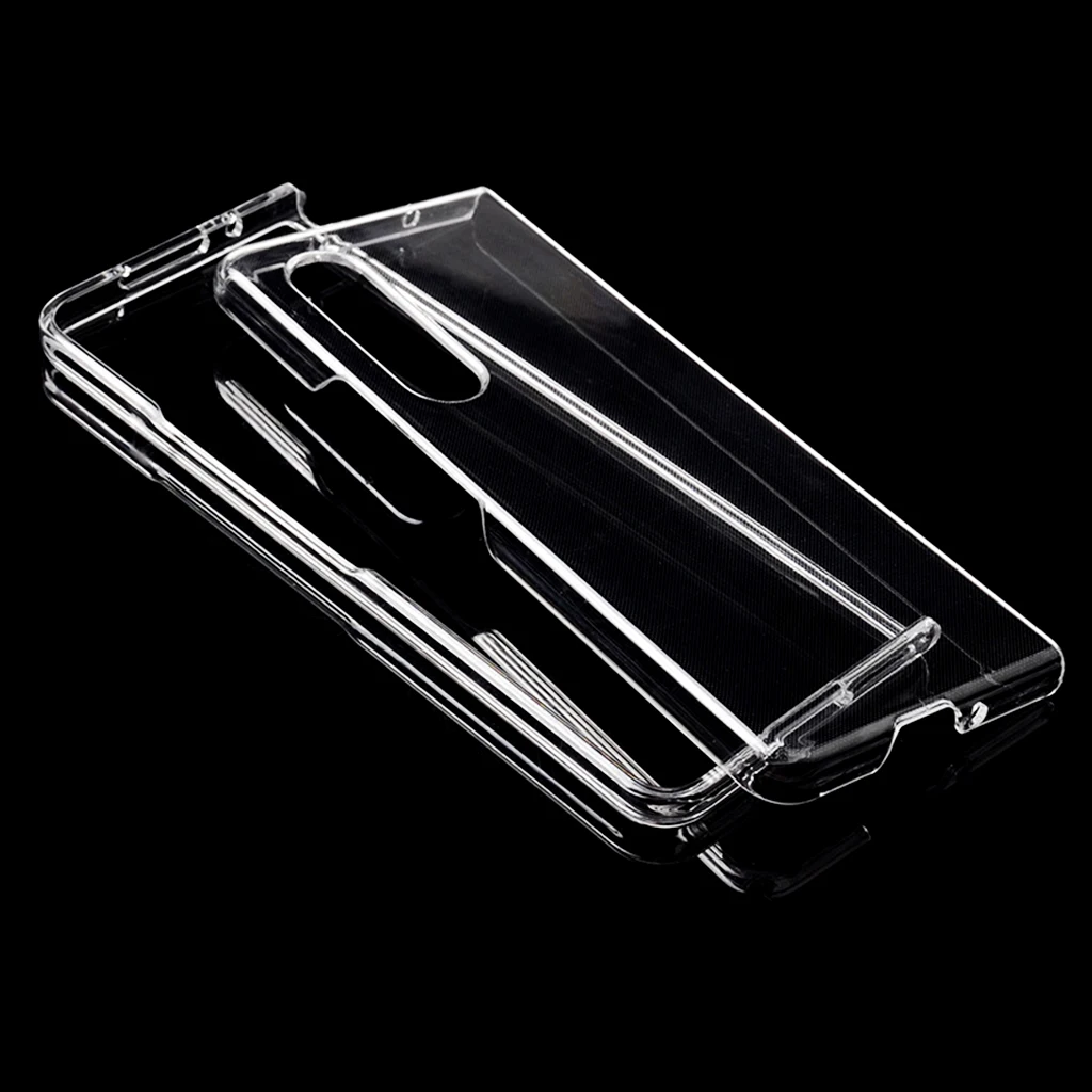 Custodia per cellulare multifunzione con ricarica Wireless compatibile con la custodia per telefono trasparente in TPU antiurto Z Fold3 5G