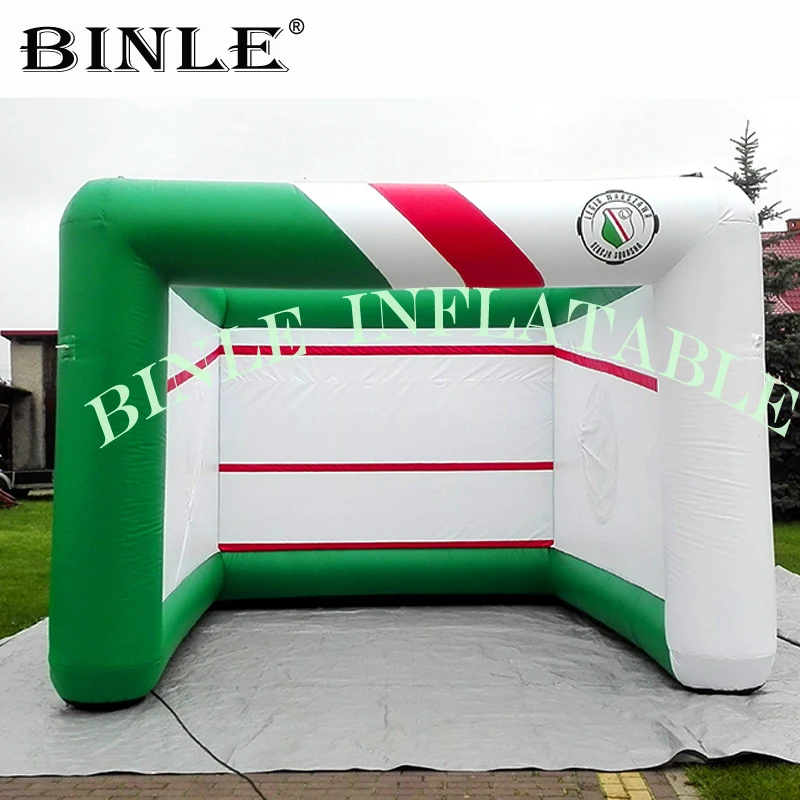 5x4x3metres air-supported inflatable sports tent portable inflatable square golf tent for sale