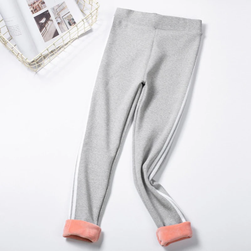 SofBeauForY Warme Frauen Plus Weiche Samt Winter Leggings Ankle-Länge Halten Warme Hohe Taille Weiß Deco Auf Zwei Seiten frauen Legging