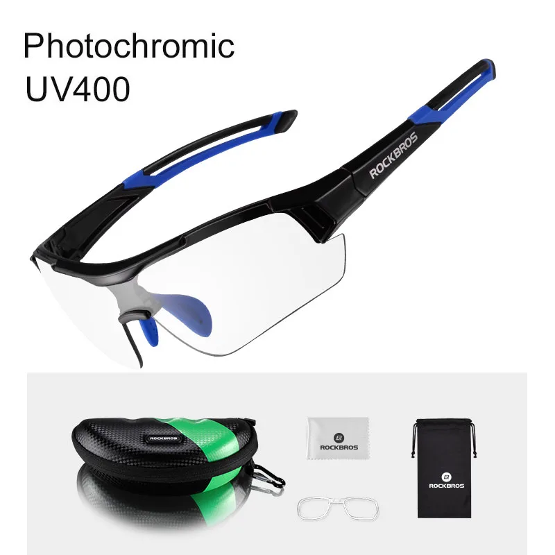 ROCKBROS Radfahren Photochromen Gläser Fahrrad Brillen Sport Männer Sonnenbrille der MTB Road Radfahren Brillen Schutz Brille 7