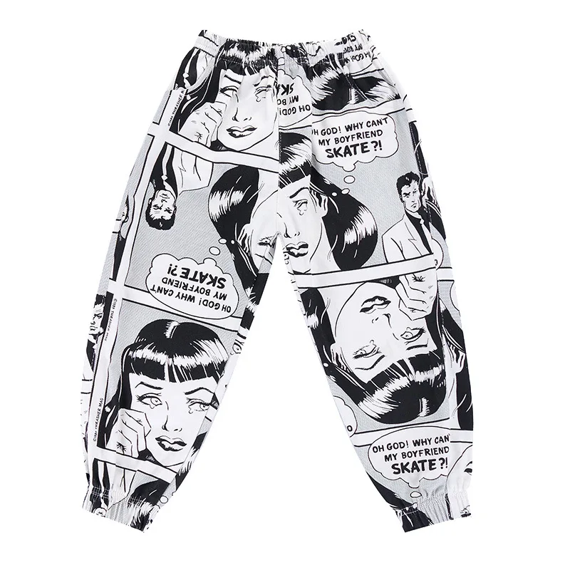 I bambini di Abbigliamento Hip Hop Lettera Crop Magliette E Camicette Felpa Con Cappuccio Comic Pantaloni Per Le Ragazze Dei Ragazzi Vestiti di Sport Adolescenti Jazz Costumi di Danza usura