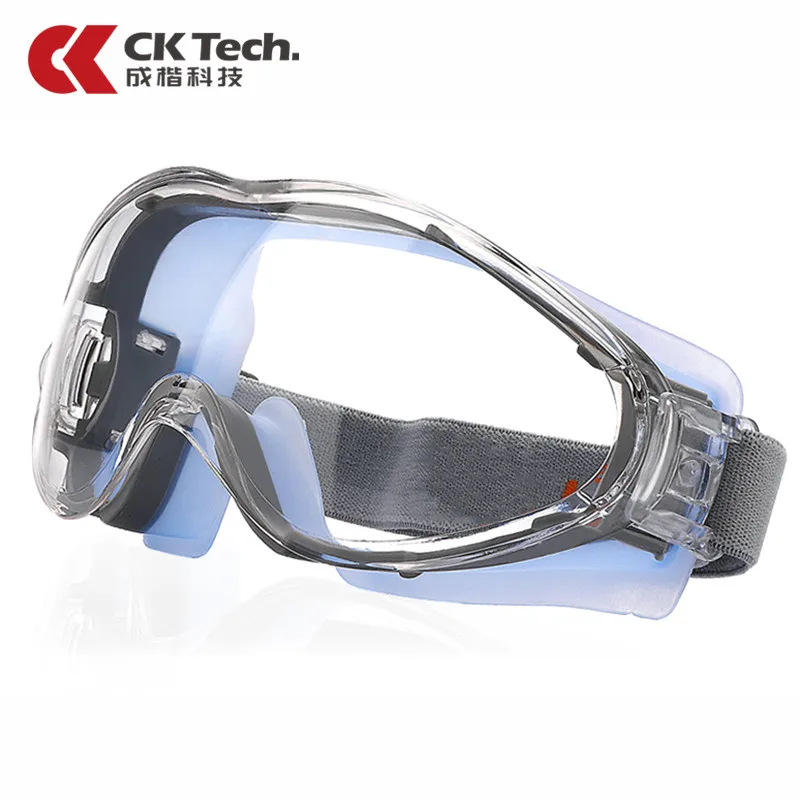 

CK Tech.Clear Safety Goggles Windproof Shockproof Tactical Glasses Riding Bicycle Anti-fog Industrial Labor Protection Glasses