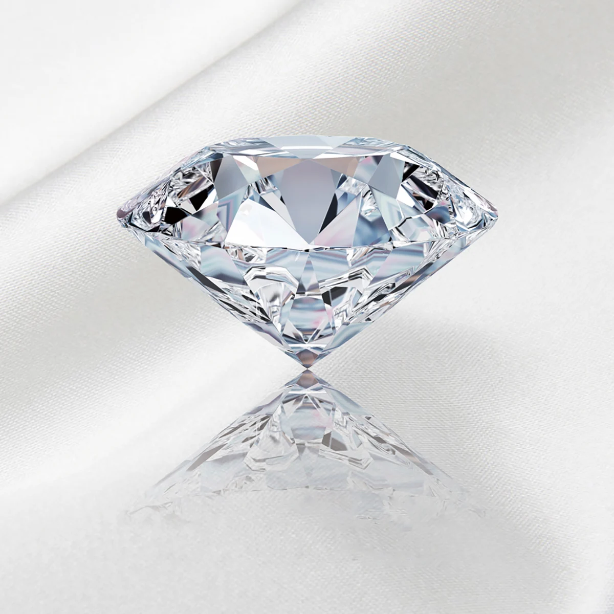 0.1ct To 8ct D Color VVS1 Round Shape Moissanite Stones Brilliant Cut Pass Diamond Tester Loose Gemstone For Women Jewelry Gem