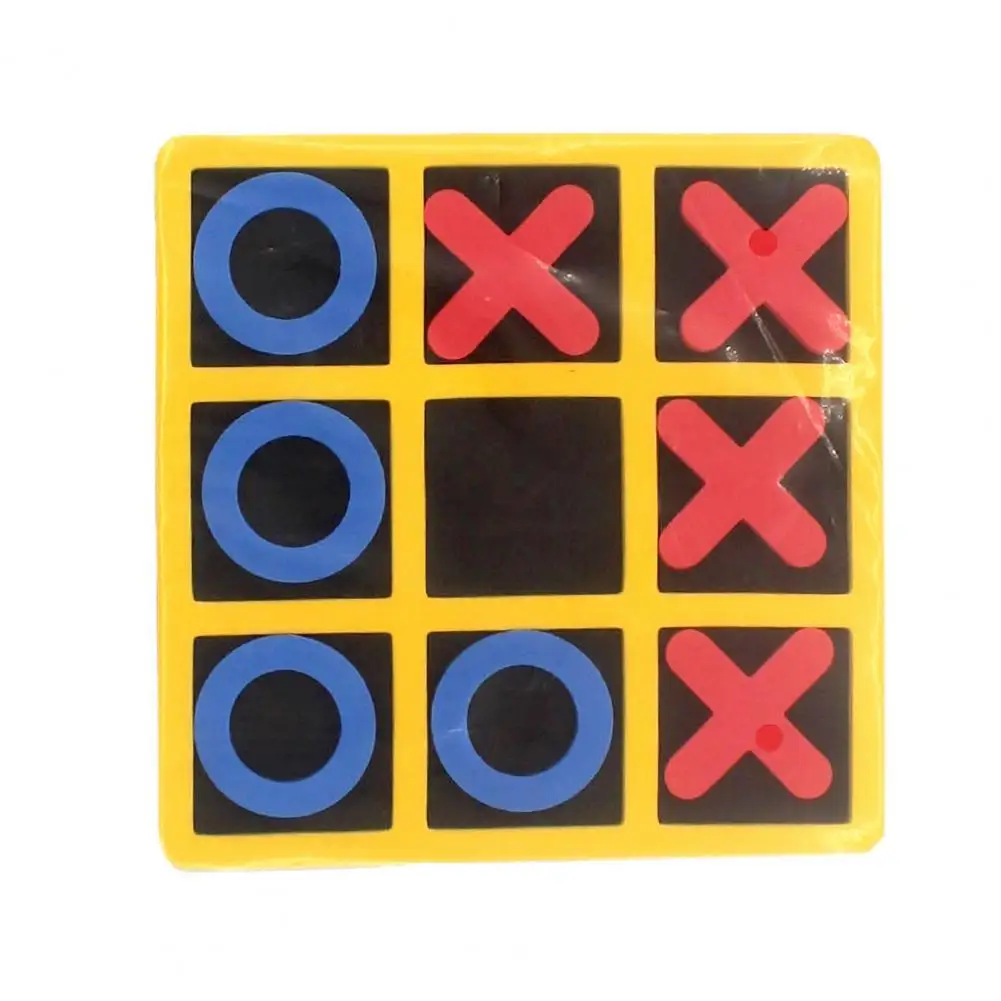 1Set Tic-Tac-Toe Competitive Skill Parents-children Connection EVA Kids Tic-Tac-Toe Game for Family Gatherings