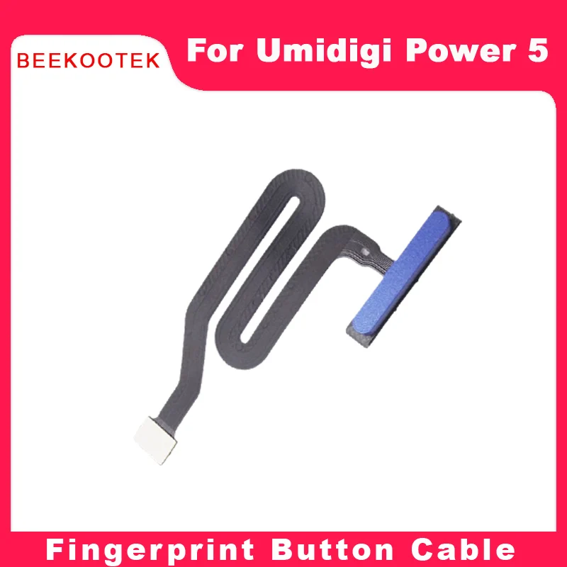 New Original UMIDIGI Power 5 Fingerprint Button Cable Repair Replacement Accessories For UMIDIGI POWER 5 , Power 5S  Cell Phone