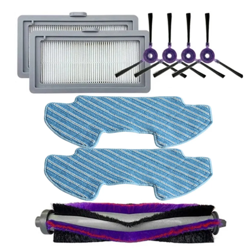 

Main Roller Brush Filters Side Brushes Mop Cloth For Samsung Powerbot-E VR05R5050WK Vacuum Cleaner Mopping Cloths Filter Replace