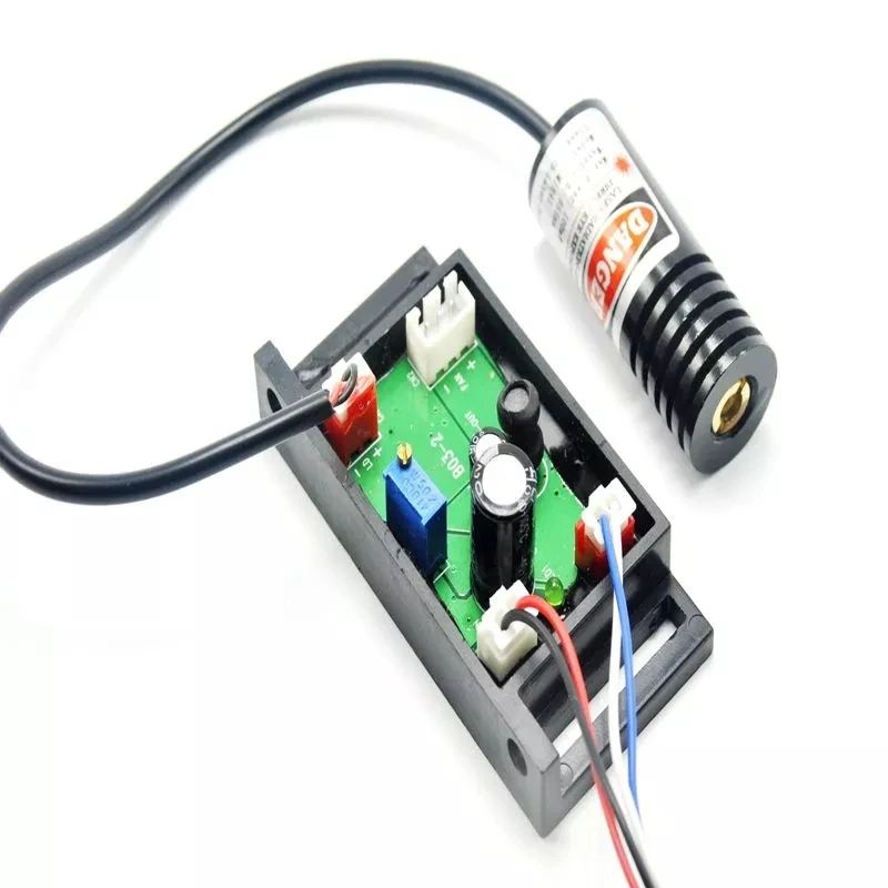 Module de Diode Laser bleu Violet, 100mw 405nm, 18x45mm, Lasers à points dc 12v