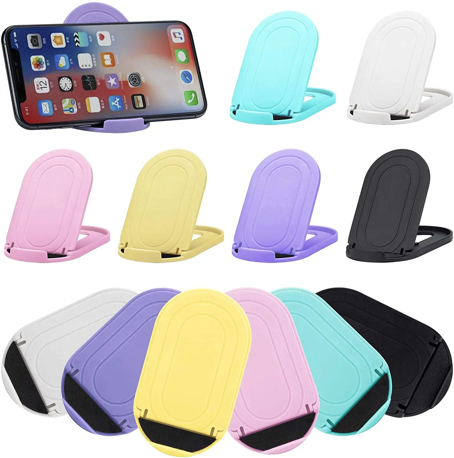 

Foldable Tablet Mobile Phone Desktop Phone Stand for iPad iPhone Samsung Desk Holder Adjustable Desk Bracket Smartphone Stand