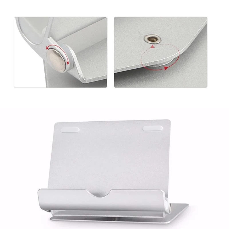 멀티 조절식 각도 조절식 노트북 스탠드, 알루미늄, 휴대용 접이식 노트북 마운트, 맥북, 아이패드용 베이스 홀더, 고품질