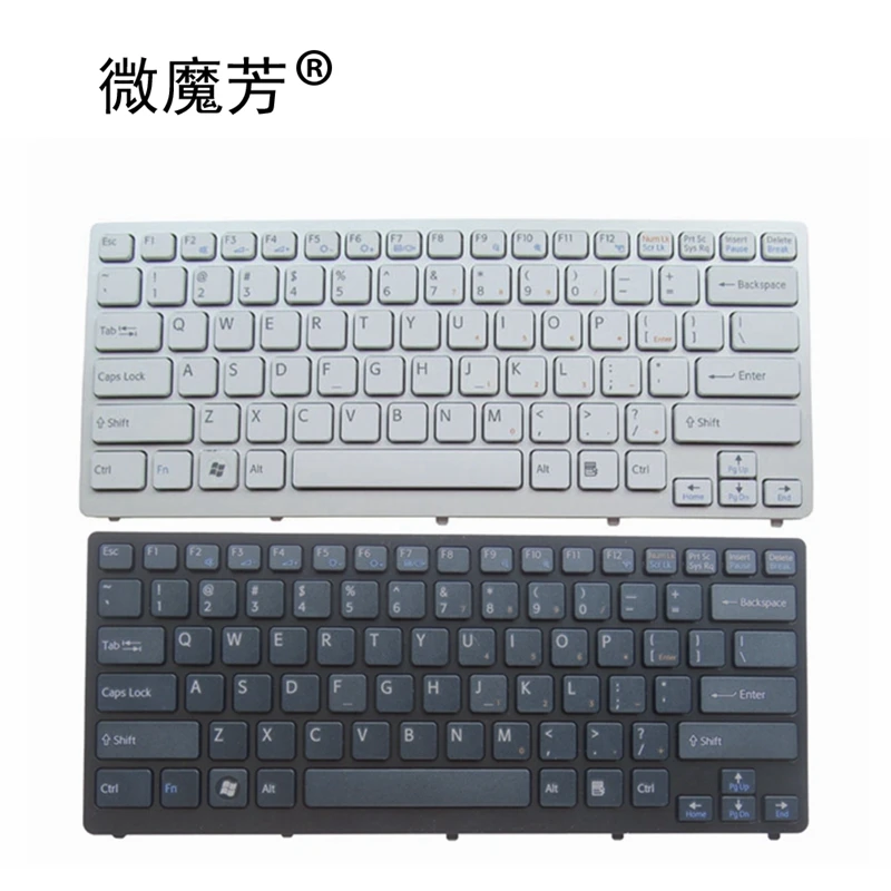 

New Laptop keyboard for Sony Vaio VPC-CW VPC CW VPCCW CW16EC CW18FC CW26EC CW28EC CW2S3C CW2S6C frame US english