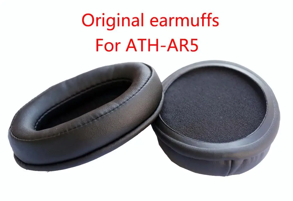 เปลี่ยนแผ่นรองหูฟังสำหรับ Audio-Technica ATH-AR1 ATH-AR3 ATH-AR5BT ชุดหูฟังเดิม Earmuffs