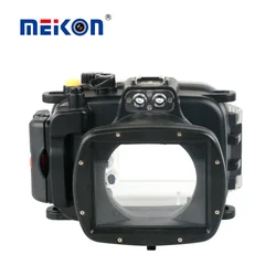 MEIKON 40m/130ft Waterproof Camera Housing For Sony HX90 Underwater Drifting Surfing Swimming Diving Case